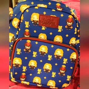 Captain marvel loungefly backpack